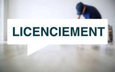 Licenciement d&rsquo;un employ&eacute; de maison